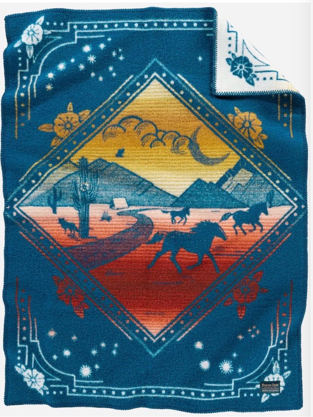 Wind Riders Pendleton Crib Blanket 100% Virgin Wool